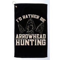 Arrowhead Hunter ID Rather Be Arrowhead Hunting Golf Towel