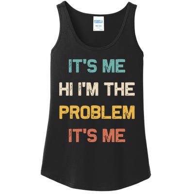 Anti Hero Its Me Hi Im The Problem Its Me Retro Vintage Ladies Essential Tank