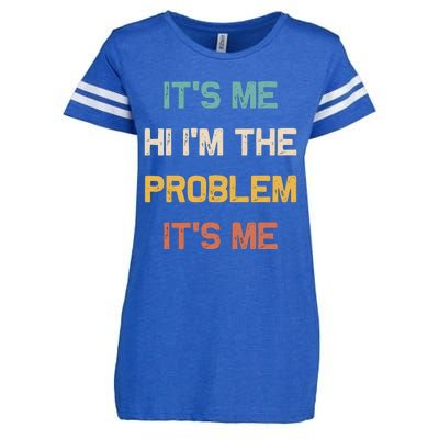 Anti Hero Its Me Hi Im The Problem Its Me Retro Vintage Enza Ladies Jersey Football T-Shirt