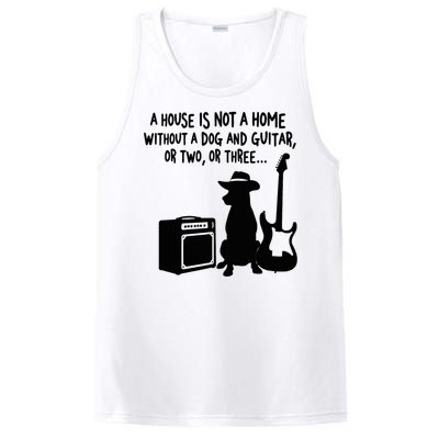 A House Is Not A Home Without A Dog And Guitar Or Two Greate PosiCharge Competitor Tank