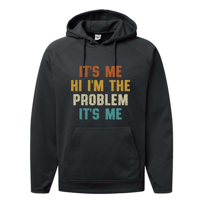 Anti Hero Its Me Hi Im The Problem Its Me Performance Fleece Hoodie