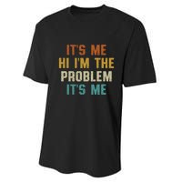 Anti Hero Its Me Hi Im The Problem Its Me Performance Sprint T-Shirt