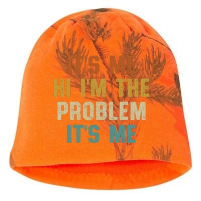 Anti Hero Its Me Hi Im The Problem Its Me Kati - Camo Knit Beanie