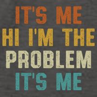 Anti Hero Its Me Hi Im The Problem Its Me Vector Backpack