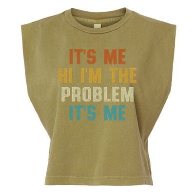 Anti Hero Its Me Hi Im The Problem Its Me Garment-Dyed Women's Muscle Tee
