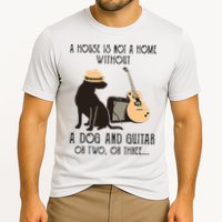 A House Is Not A Home Without A Dog And Guitar Or Two Performance Shirt