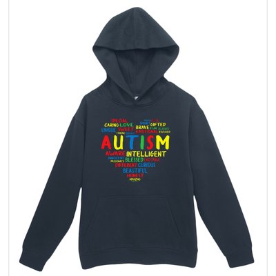 Autism Heart Intelligent Emotional Honest Awareness Urban Pullover Hoodie