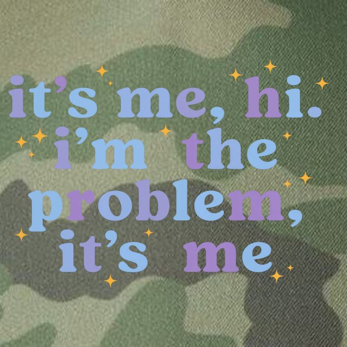 Anti Hero It's Me Hi I'm The Problem It's Me Taylor Lover Midnights Legacy Tie Dye Trucker Hat