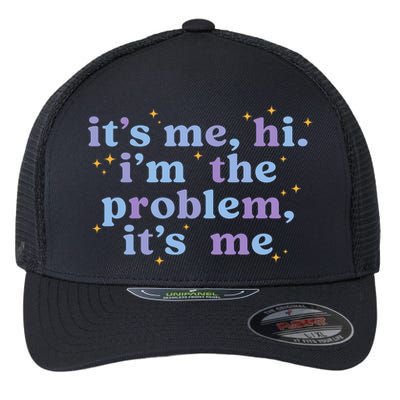 Anti Hero It's Me Hi I'm The Problem It's Me Taylor Lover Midnights Flexfit Unipanel Trucker Cap