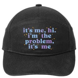 Anti Hero It's Me Hi I'm The Problem It's Me Taylor Lover Midnights 7-Panel Snapback Hat