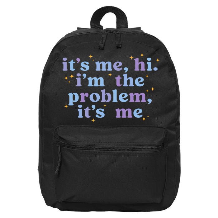 Anti Hero It's Me Hi I'm The Problem It's Me Taylor Lover Midnights 16 in Basic Backpack