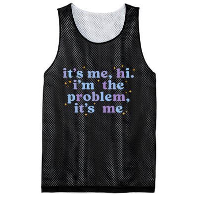 Anti Hero It's Me Hi I'm The Problem It's Me Taylor Lover Midnights Mesh Reversible Basketball Jersey Tank