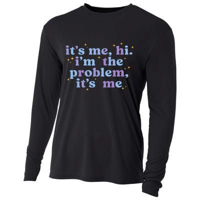 Anti Hero It's Me Hi I'm The Problem It's Me Taylor Lover Midnights Cooling Performance Long Sleeve Crew
