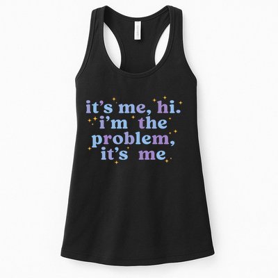 Anti Hero It's Me Hi I'm The Problem It's Me Taylor Lover Midnights Womens Tank Top