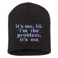 Anti Hero It's Me Hi I'm The Problem It's Me Taylor Lover Midnights Short Acrylic Beanie