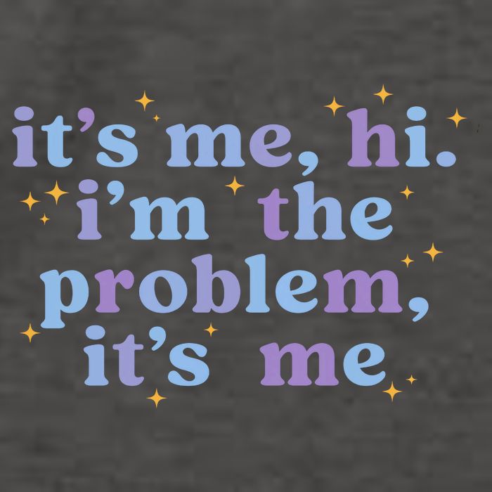 Anti Hero It's Me Hi I'm The Problem It's Me Taylor Lover Midnights Vector Backpack