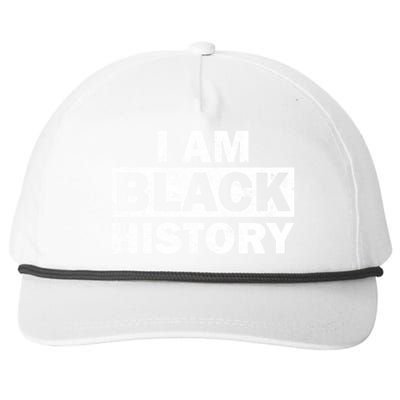 African Heros I Am Black History S Right Meaningful Gift Snapback Five-Panel Rope Hat