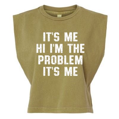 Anti Hero Its Me Hi Im The Problem Its Me Garment-Dyed Women's Muscle Tee