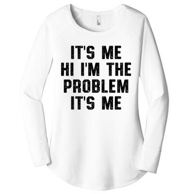 Anti Hero Its Me Hi Im The Problem Its Me Women's Perfect Tri Tunic Long Sleeve Shirt