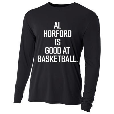 Al Horford Is Good At Basketball Cooling Performance Long Sleeve Crew