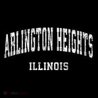 Arlington Heights Illinois Il Vintage Varsity Sports T-Shirt