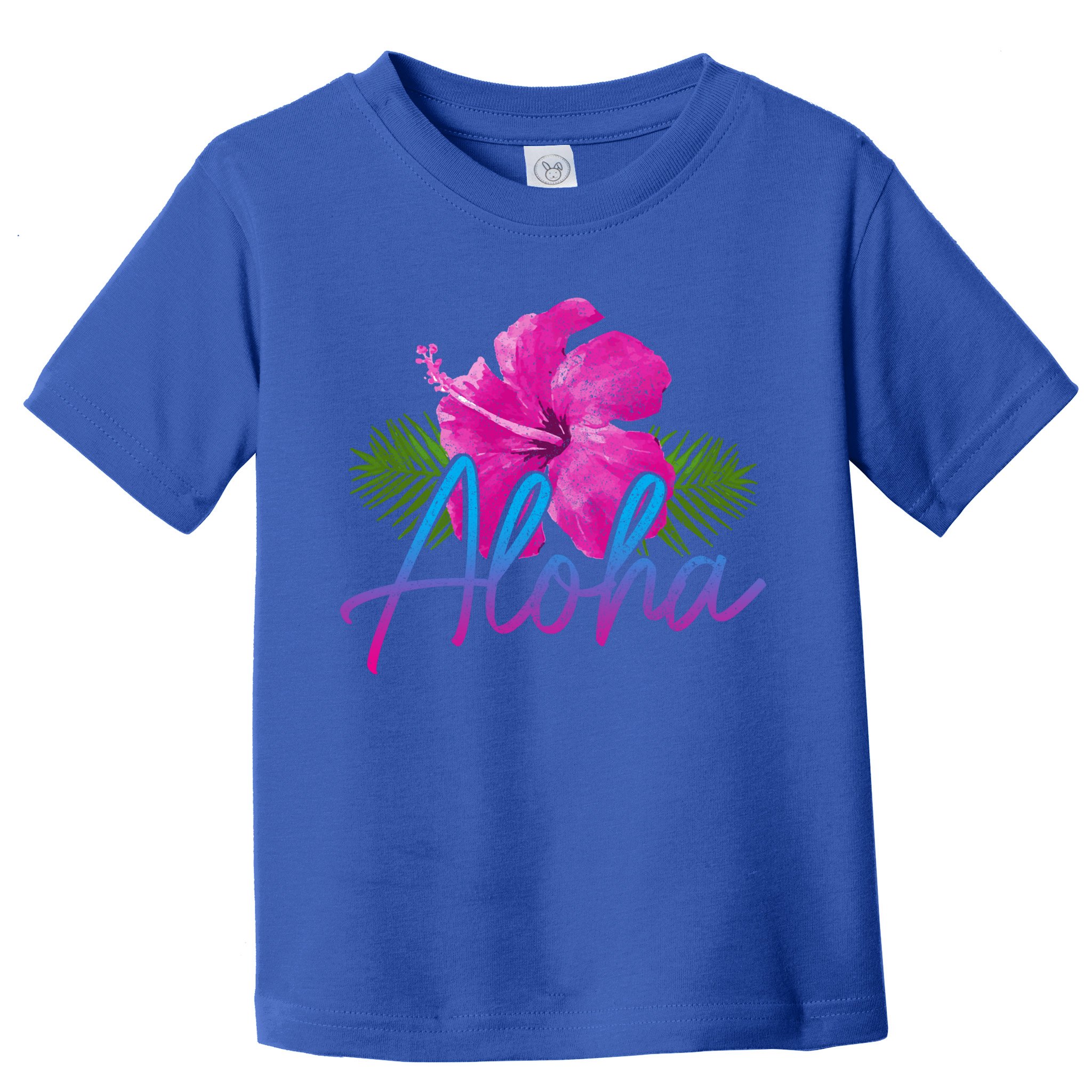 Aloha Hawaiian Islands Hawaii Surf Hibiscus Flower Surfer Great Gift Toddler T-Shirt