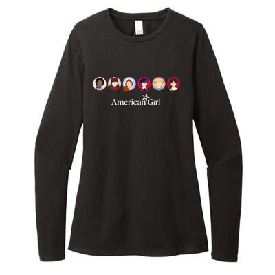 American Historical Icons Womens CVC Long Sleeve Shirt