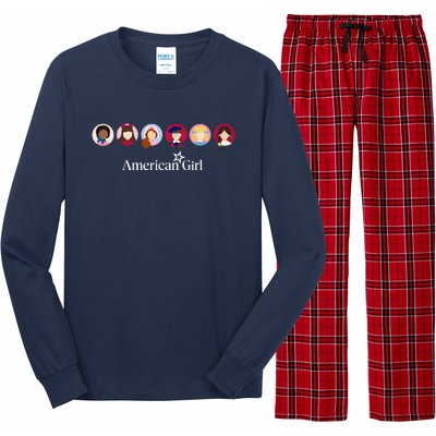 American Historical Icons Long Sleeve Pajama Set