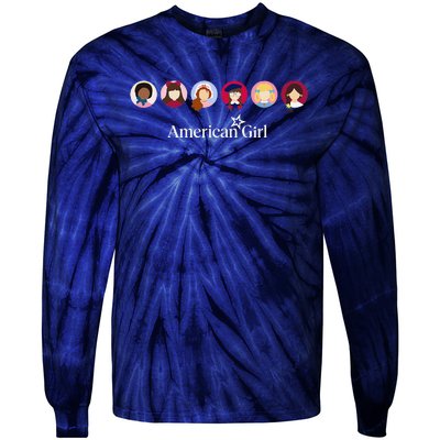 American Historical Icons Tie-Dye Long Sleeve Shirt