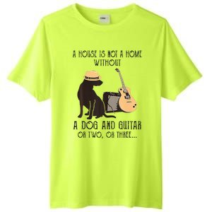 A House Is Not A Home Without A Dog And Guitar Or Two Tall Fusion ChromaSoft Performance T-Shirt