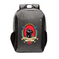 A House Is Not A Home Without A Pug Traditional Tattoo Style Vector Backpack