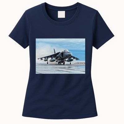Av8b Harrier Jet Aircraft Womens T-Shirt