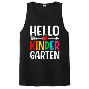 Awesome Hello Kindergarten Teacher Student Cute Kindergarten Meaningful Gift PosiCharge Competitor Tank