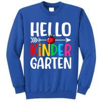 Awesome Hello Kindergarten Teacher Student Cute Kindergarten Meaningful Gift Sweatshirt