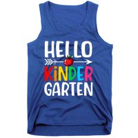 Awesome Hello Kindergarten Teacher Student Cute Kindergarten Meaningful Gift Tank Top