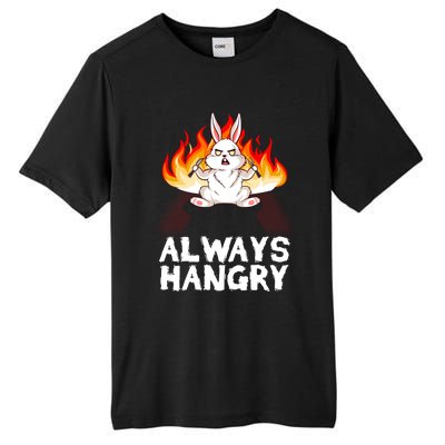 Always Hungry Knife Fire Bunny Rabbit Kawaii Anime Rodent Gift Tall Fusion ChromaSoft Performance T-Shirt