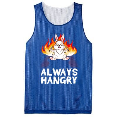 Always Hungry Knife Fire Bunny Rabbit Kawaii Anime Rodent Gift Mesh Reversible Basketball Jersey Tank