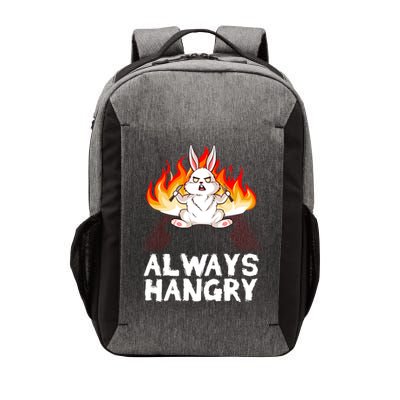 Always Hungry Knife Fire Bunny Rabbit Kawaii Anime Rodent Gift Vector Backpack