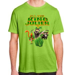 All Hail King Julien Gift For Fans All Hail King Julien Crimson Adult ChromaSoft Performance T-Shirt