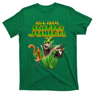 All Hail King Julien Gift For Fans All Hail King Julien Crimson T-Shirt