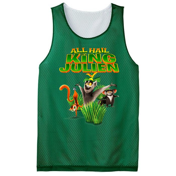 All Hail King Julien Gift For Fans All Hail King Julien Crimson Mesh Reversible Basketball Jersey Tank