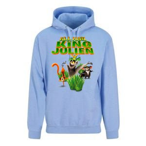 All Hail King Julien Gift For Fans All Hail King Julien Crimson Unisex Surf Hoodie