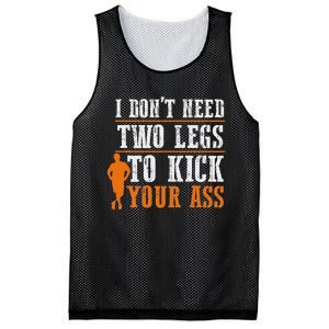 Ampu Humor Life Full Time Leg Arm Funny Recovery Gifts Mesh Reversible Basketball Jersey Tank