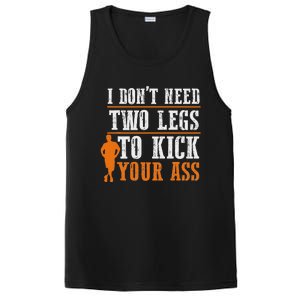 Ampu Humor Life Full Time Leg Arm Funny Recovery Gifts PosiCharge Competitor Tank