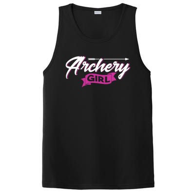 Archery Hunting Lover Athletic Bow Hunting Archer Arrow Gift PosiCharge Competitor Tank