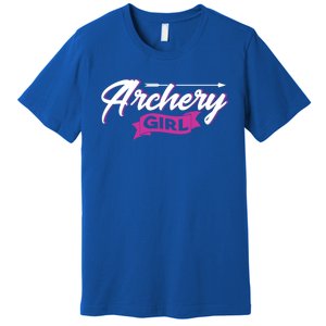 Archery Hunting Lover Athletic Bow Hunting Archer Arrow Gift Premium T-Shirt