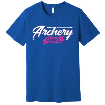 Archery Hunting Lover Athletic Bow Hunting Archer Arrow Gift Premium T-Shirt