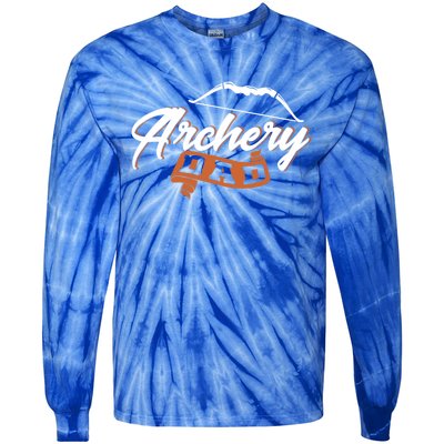 Athletic Hunting Lover Arrow Bow Hunting Archer Archery Cute Gift Tie-Dye Long Sleeve Shirt