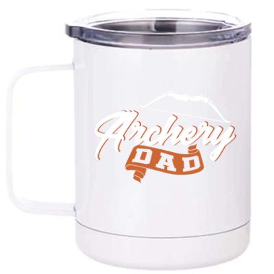 Athletic Hunting Lover Arrow Bow Hunting Archer Archery Cute Gift 12 oz Stainless Steel Tumbler Cup