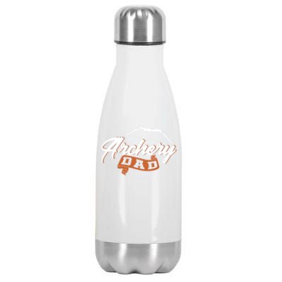 Athletic Hunting Lover Arrow Bow Hunting Archer Archery Cute Gift Stainless Steel Insulated Water Bottle